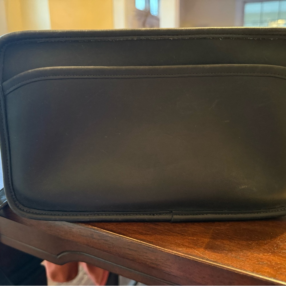 Vintage Coach Multi-compartment Zip Shoulder Bag, style 9974
